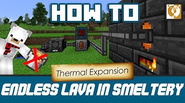 How to keep your smeltery full of lava! - [Minecraft 1.10.2] Bear Games How To