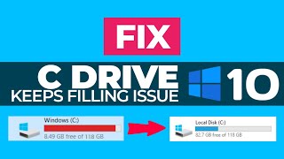 💥Fixed! C Drive Keeps Filling up Automatically Windows 10 || Best 8 Ways screenshot 5