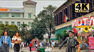 The Most Charming Square in Jakarta, FAMOUS KOTA TUA || Walkng Tour -Indonesia 🇮🇩 [4K UHD]part 4.