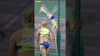 Insane Slovenian Pole Vault Woman Tina Šutej
