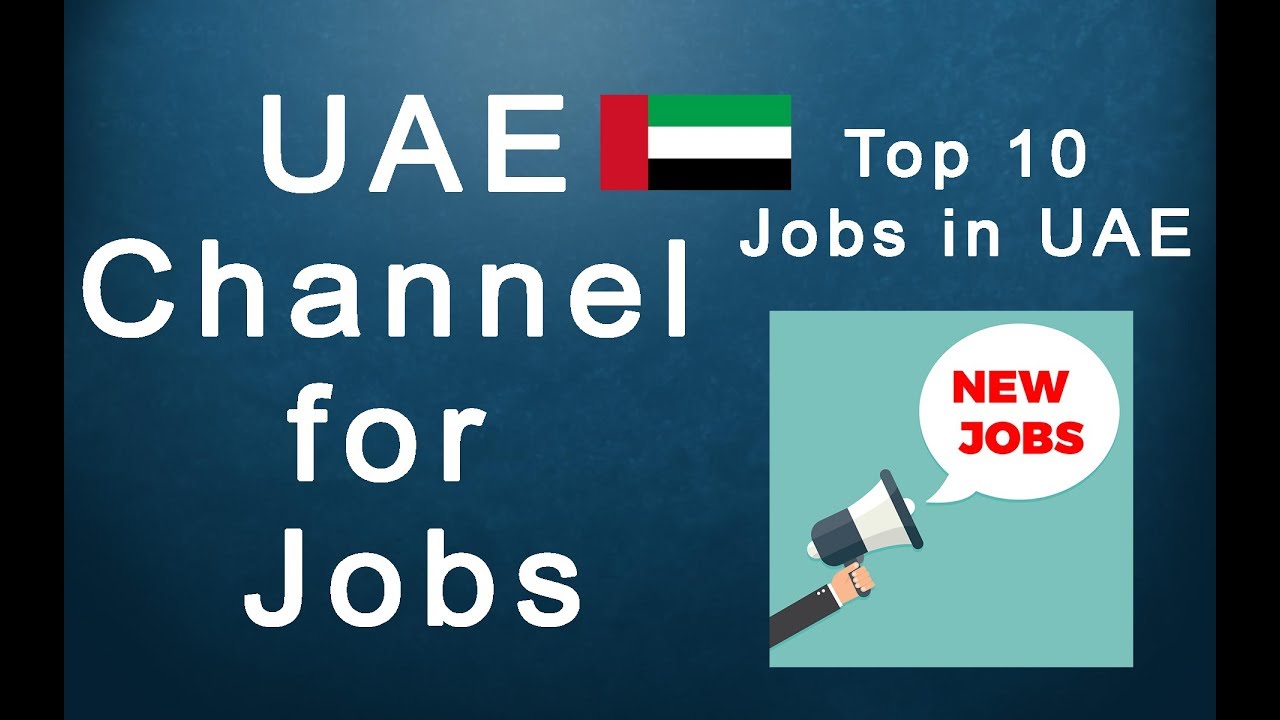 Top 10 Jobs In UAE YouTube