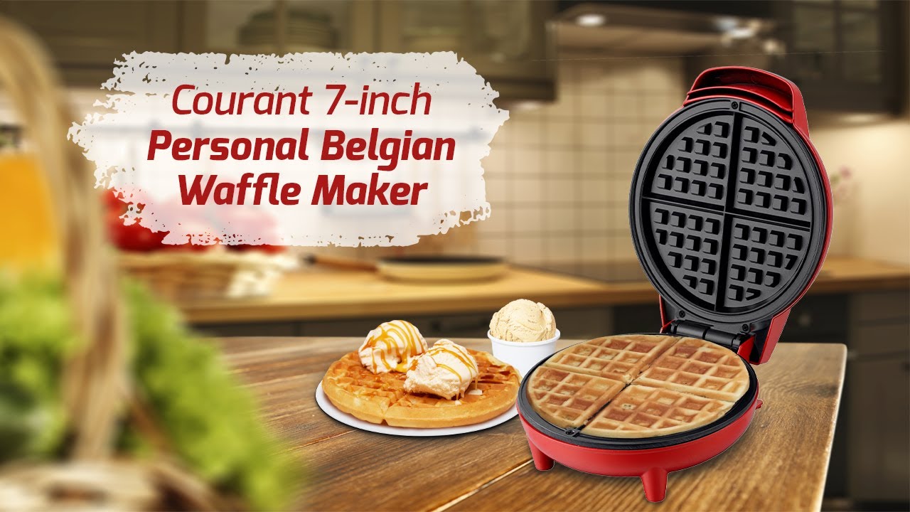 7 BELGIAN WAFFLE MAKER – Holstein Housewares