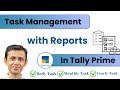 Task Allocation TDL for Tally Prime | Manage Audit, Tax & GST Tasks Easily 🚀