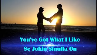 Video thumbnail of "Se Jokin Sinulla On  / You've Got  What I Like - Kari & VHB"