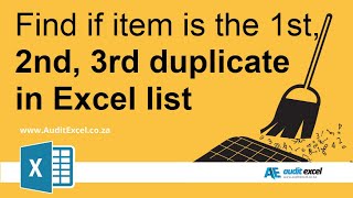 Identify Duplicates instance COUNTIF formula