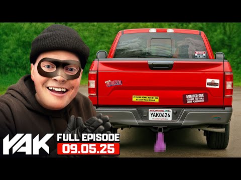 Thumbnail for Somebody Pranked Brandon and Put Truck Nuts On His New Whip | The Yak 9-5-25