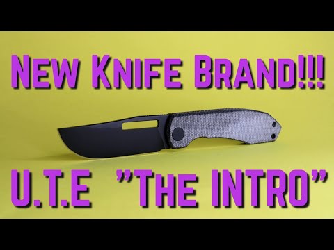 UNBOXING - U.T.E. The Intro & D-Trail Fixed Blade!!!   