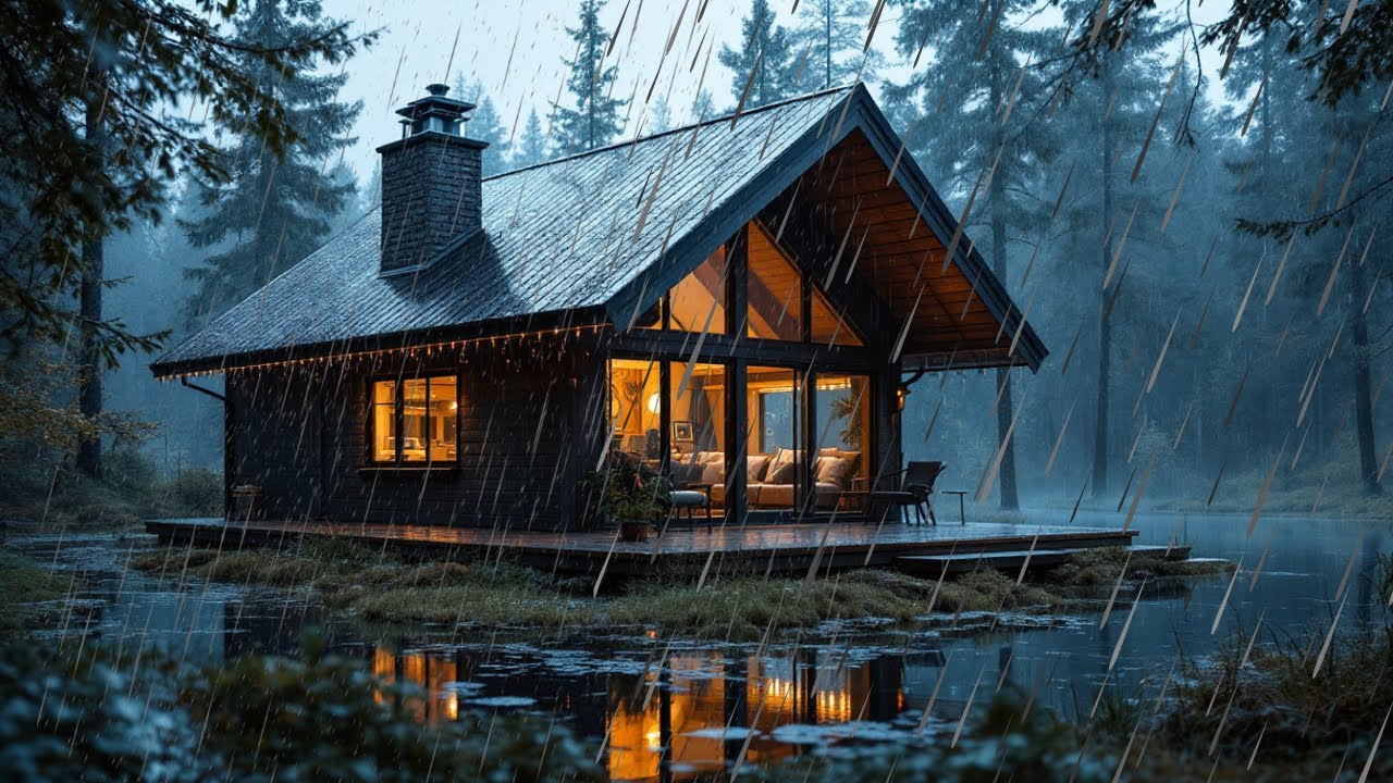 Healing and Sleep Well with Torrential Rain & Thunder on a Tin Roof at ...