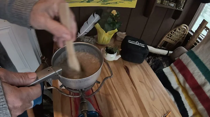 BERNZ-O-MATIC TX-500 Stove #23 & Stoats Porridge Oats