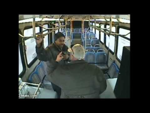 Raw: Neb. Bus Driver Assaults Passenger