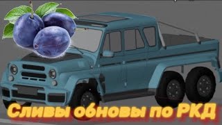 Сливы обновы по РКД