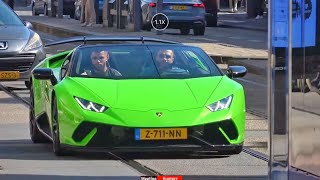 Supercars in Amsterdam! 992 GT3, Ferrari 488 Pista, S800 Brabus, Turbo S Fail! And More!