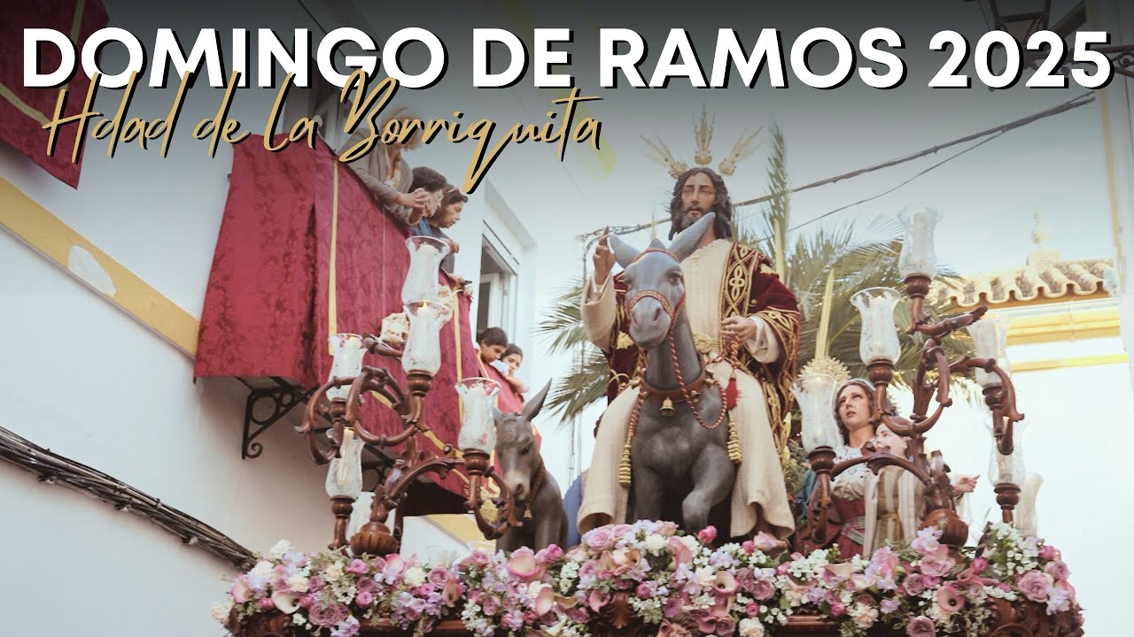 Domingo de Ramos 2025 | Hdad de la Borriquita | Calle Cristo | 4K