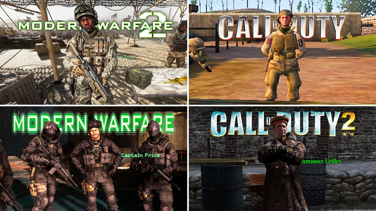 All Training Missions in Call of Duty Games - YouTube