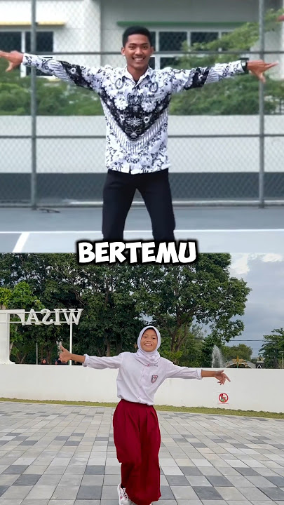 Guru Tari VS Murid SD Hobi dance ketemu, Auto Nari Bareng  [ AZIZAH MRDS ] #tari #nari
