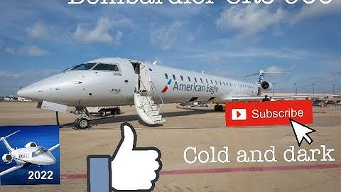 Bombardier CRJ￼900 cold and dark startup￼