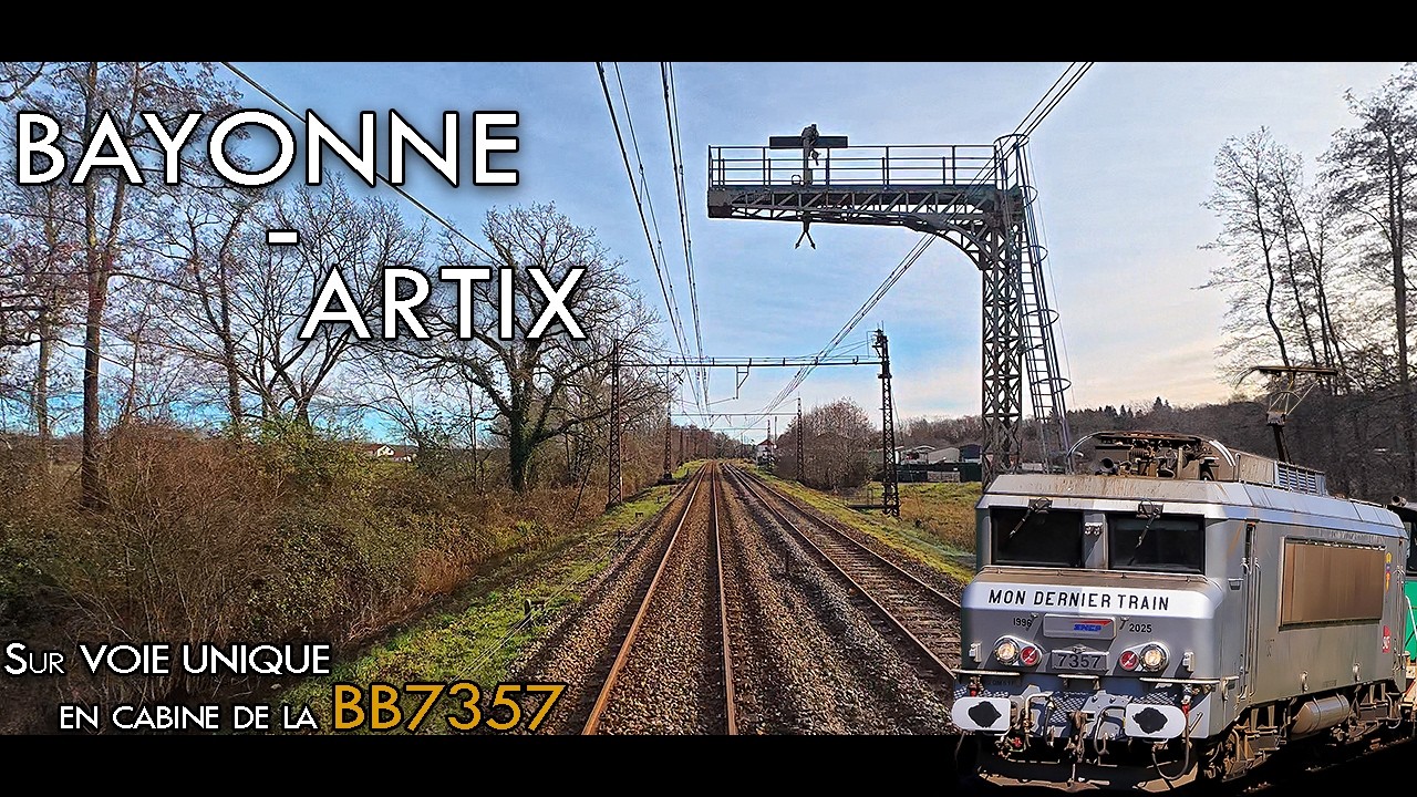 [Cab Ride] Bayonne - Artix sur VU en BB7200 - 4K
