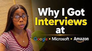 I Got Interviews at Google, Amazon, Tesla &amp; Microsoft. Here’s What I’d Stop Doing