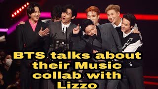 BTS reveals that they want to Music collab with Lizzo! at AMAs interview #bts #amas2021