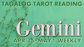 &quot;Talikuran ang kaguluhan ng iba&quot; GEMINI Weekly April 25-May 1 2022 Tagalog Tarot Reading