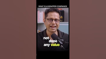 Mukesh Bansal talks about What are AI Wrapper Companies! #shorts