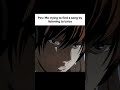 Only me or anyone else 🤡 //#anime #funnyshorts #deathnote #song