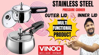 Best Small Pressure Cooker For Baby Food | Vinod Europa & Vinod Splended Plus Steel Cooker Review