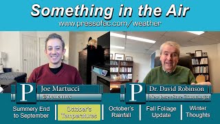 October 2023 Weather Roundup | Something in the Air podcast with Joe Martucci