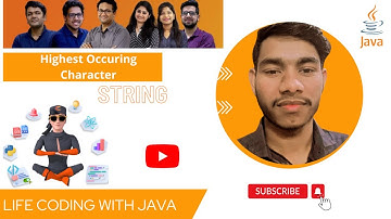 Highest Occuring Character #java  #codingninja