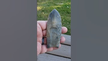 Jig fluted clovis, finished