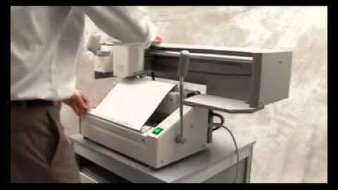 Fastbind Elite Perfect Binding, Soft Cover Binding