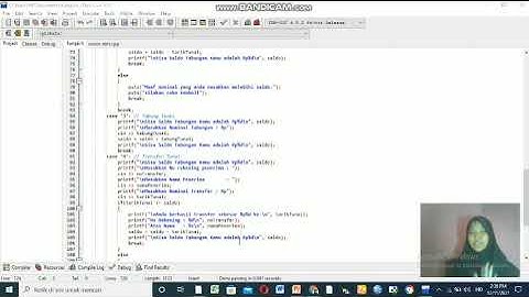 Tugas Pengantar Coding Membuat Alur Program ATM Dalam Bentuk Modular