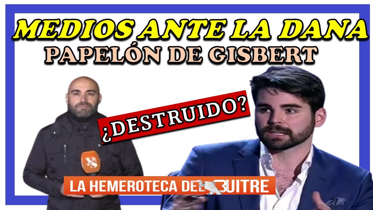 Reporteros de medios ante la DANA; papelón de Rubén Gisbert - Iker Jiménez, pregunta de Pablo Muñiz