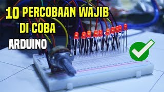 10 Percobaan WAJIB di Coba Jika Belajar Arduino - ada game arduino !!!
