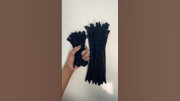 How to Make Pipe Cleaner Curlers 🖤 | 16/30 Days of Loc Styles & Tips #pipecleanercurls #locstyles