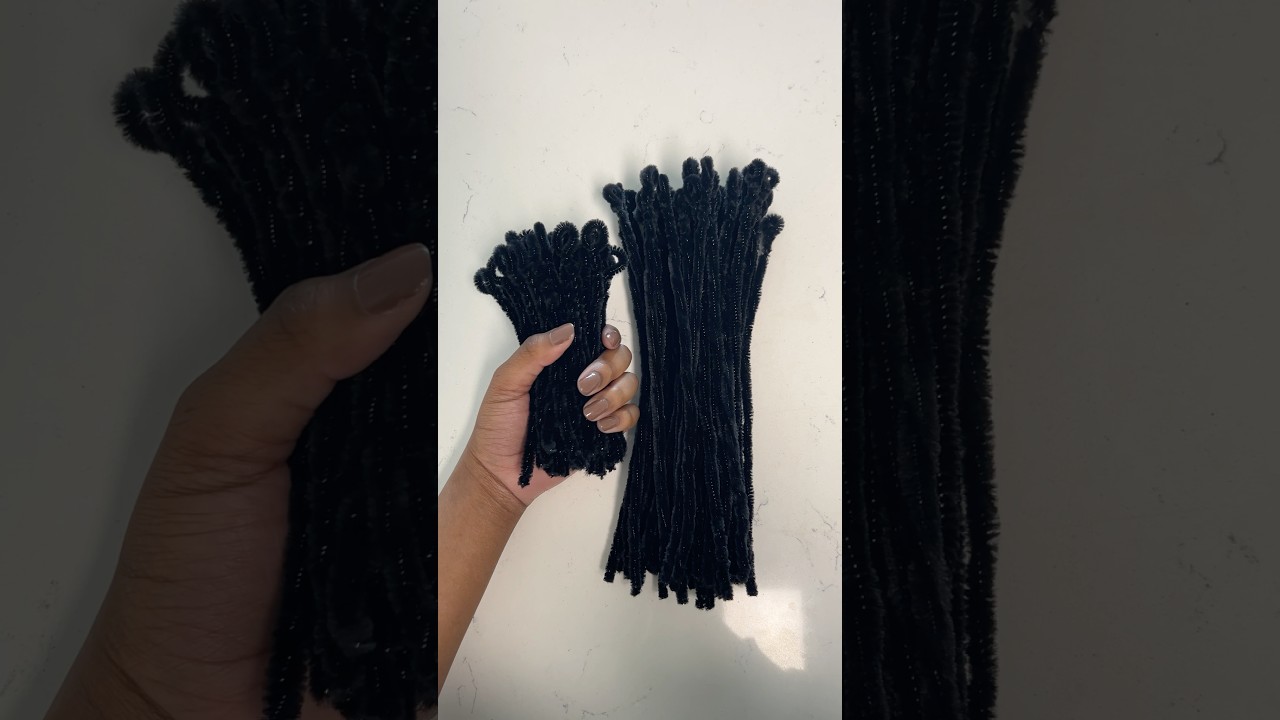 How to Make Pipe Cleaner Curlers 🖤 | 16/30 Days of Loc Styles & Tips 