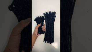 How to Make Pipe Cleaner Curlers 🖤 | 16/30 Days of Loc Styles & Tips #pipecleanercurls #locstyles