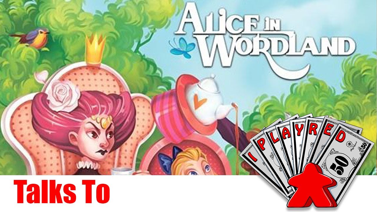 I Play Red plays Alice In Wordland with Evangelos from Drawlab