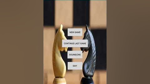 Mobile computing chess project demo by Mohamed EL Tair