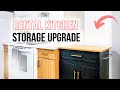 Best rental kitchen upgrade for kitchens with no storage