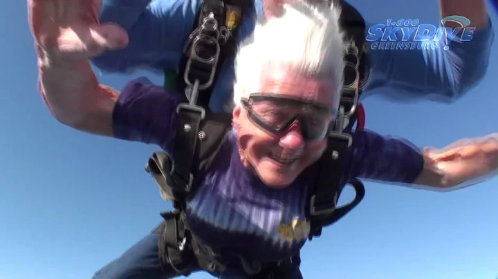 Irma Nuckols's Tandem skydive!