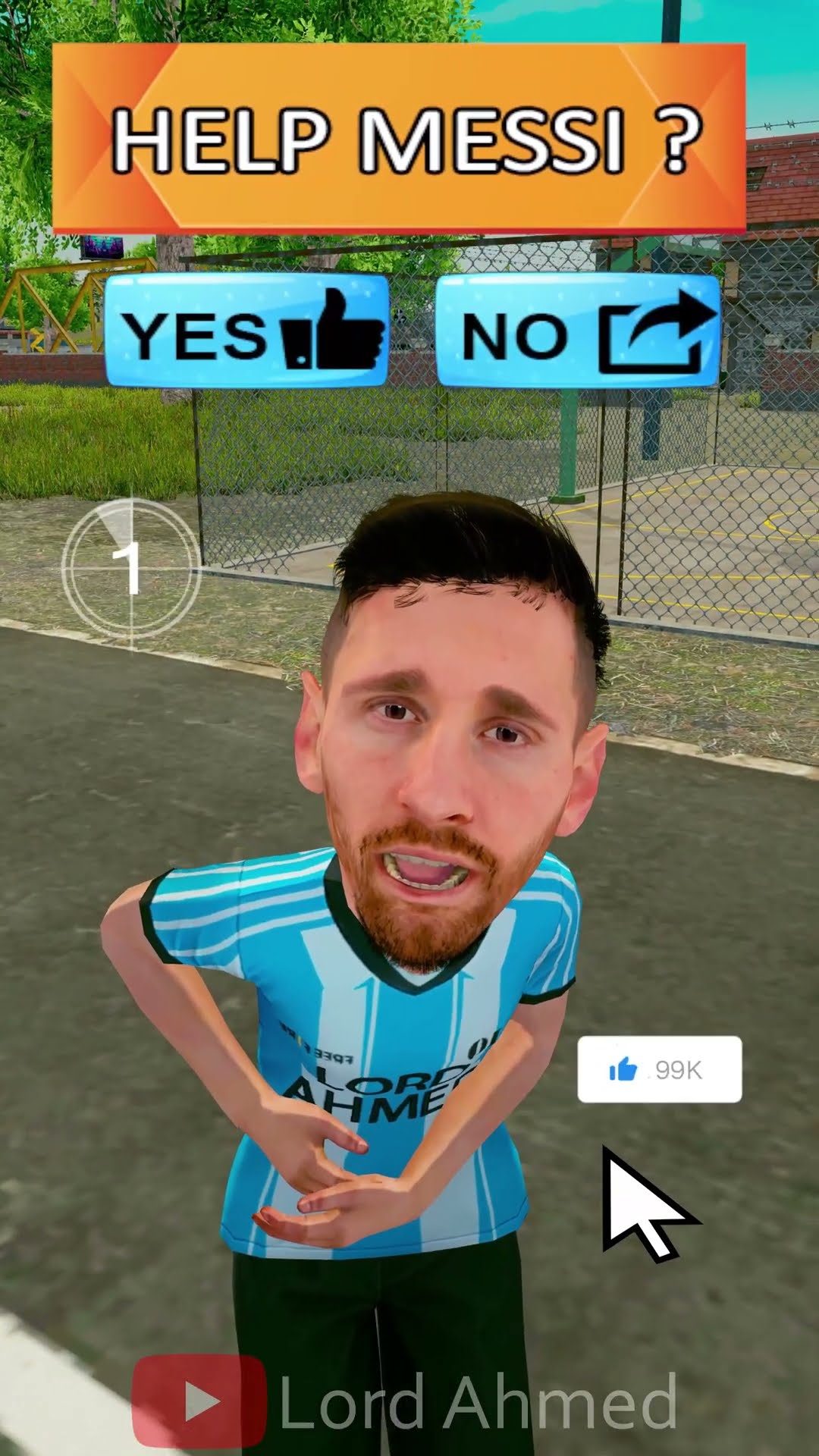 Messi and Ronaldo: Who's the Burger King? #shorts