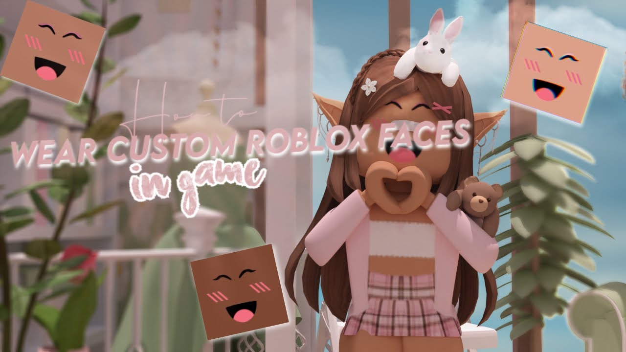 How to Make Custom Faces In Roblox STUDIO!