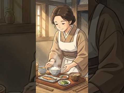 A Family's Wholesome Meal Together #animation #ghibliinspired