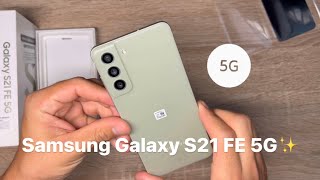 Unboxing Samsung Galaxy S21 FE 5G en 2023 ✨