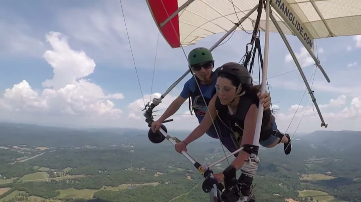 Anita Smalley Tandem Hang Gliding at LMFP