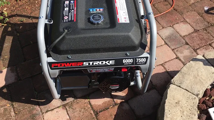 Brand New PowerStroke Generator surging/stopping i...