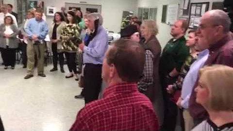Dave Heflin being honored at Delta State Universit...