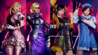 Tekken Character Select Screen Evolution 1994 - 2024