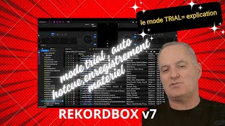 Rekordbox 7:Mode TRIAL,Hotcue Auto,Sub Folder,enregistrement Matériel pour le mode export_Video 210